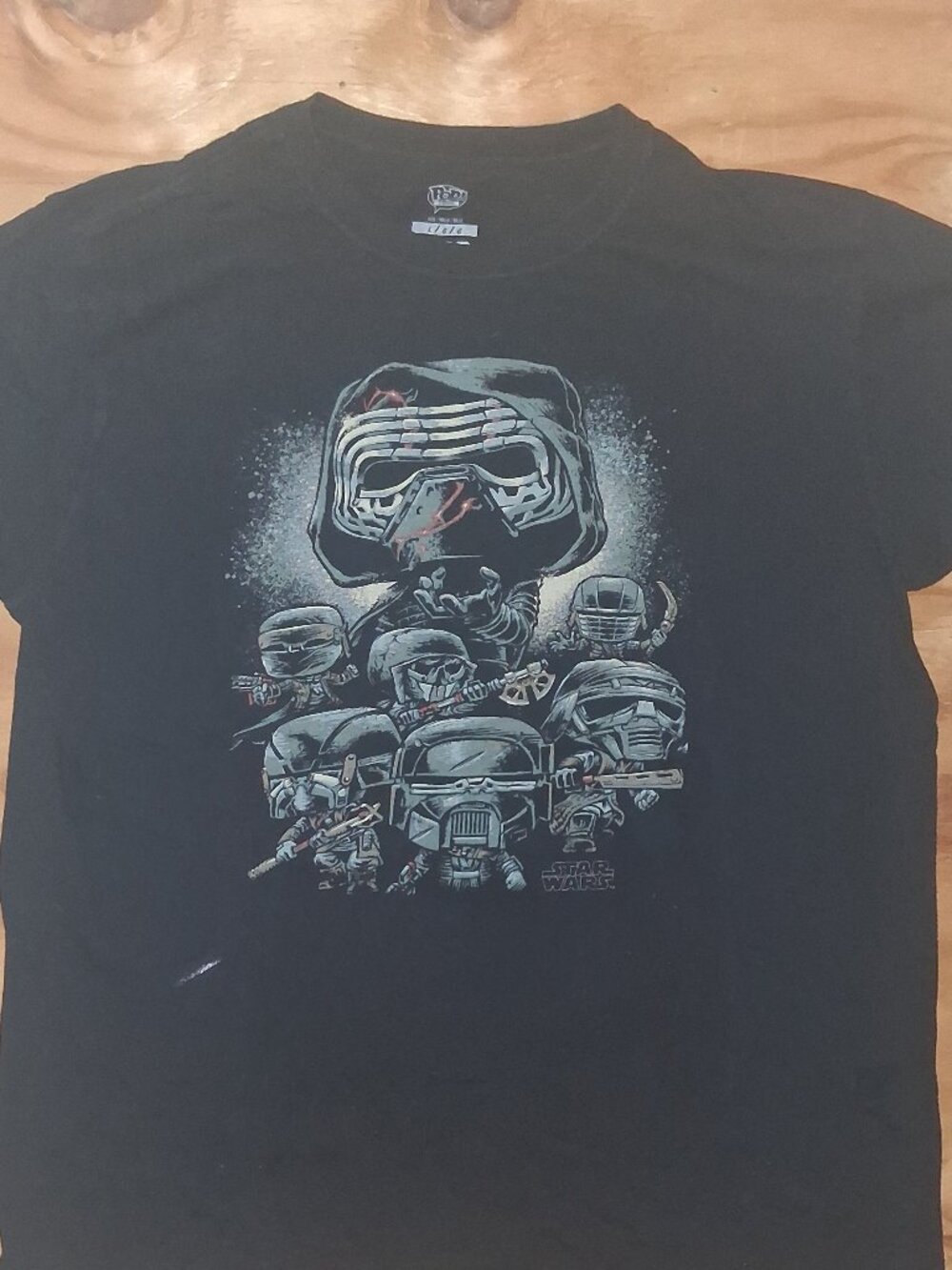 Kylo Ren Funko Pop T-Shirt – Black – Men’s Size Large – Star Wars Tee